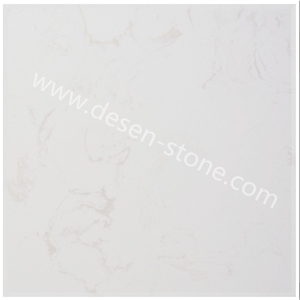 First-Class Ariston White Artificial Marble Engineered Stone Slabs