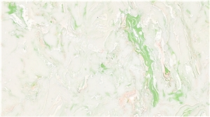 Green Beauty Artificial Onyx Man-Made/Manufactured Stone Slabs&Tiles