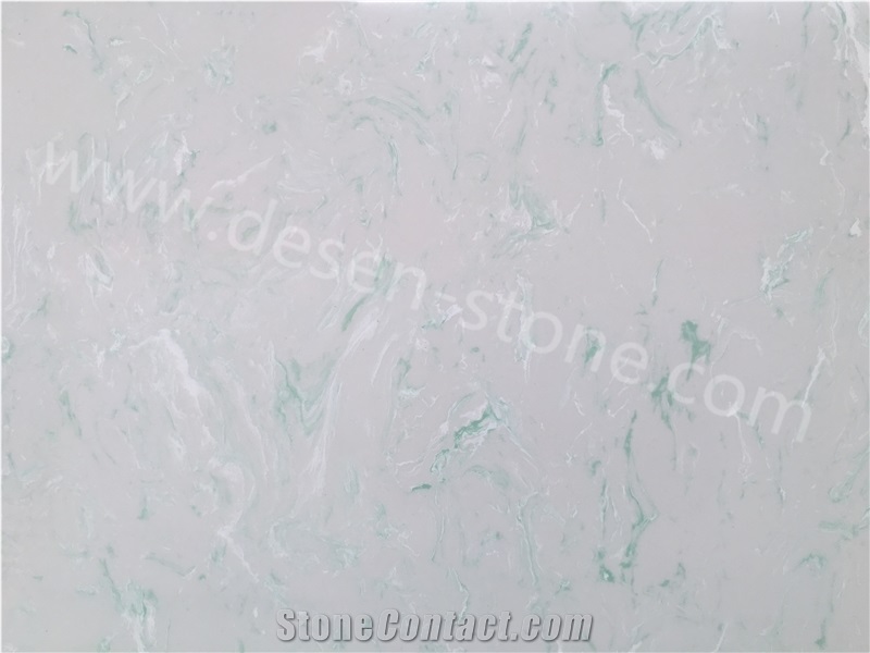 Ice Emerald Jade Artificial Onyx Engineered Stone Slabs&Tiles Skirting