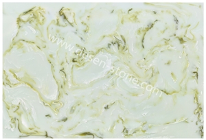 Light Green Onyx Artificial Onyx Man-Made/Manufactured Stone Slabs Light Green Onyx Artificial Onyx Man-Made/Manufactured Stone Slabs