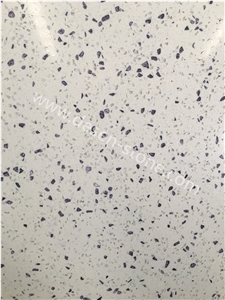 Purple Diamond Quartz Stone/Artificial Marble Stone Slabs&Tiles Linear