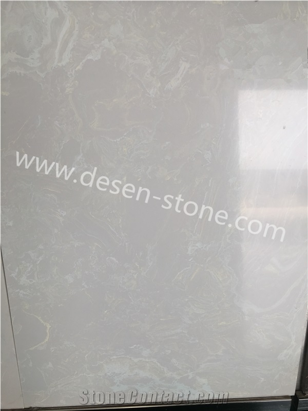 Royal Green Jade Quartz Artificial Marble Stone Slabs&Tiles Wall