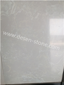 Royal Green Jade Quartz Artificial Marble Stone Slabs&Tiles Wall