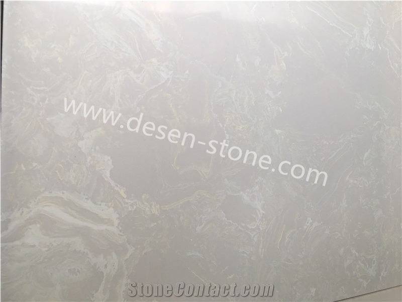 Royal Green Jade Quartz Artificial Marble Stone Slabs&Tiles Wall