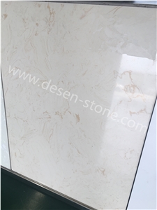 Sofitel Beige Artificial Marble Engineered Stone Slabs&Tiles Walling