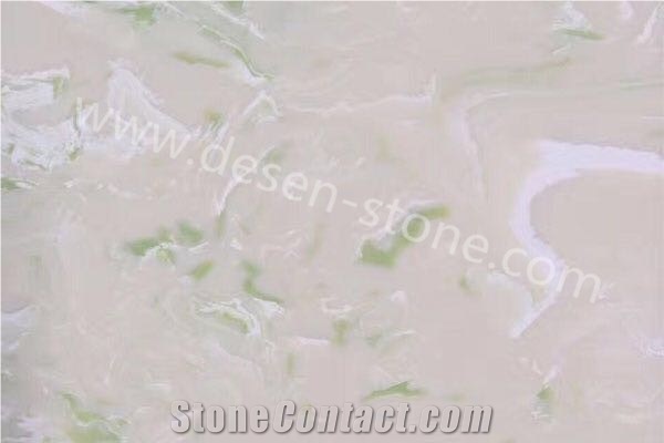 Wizard Green Quartz Stone/Artificial Marble Stone Slabs&Tiles Skirting