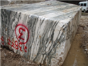 Crystallina Semi-White Marble Blocks