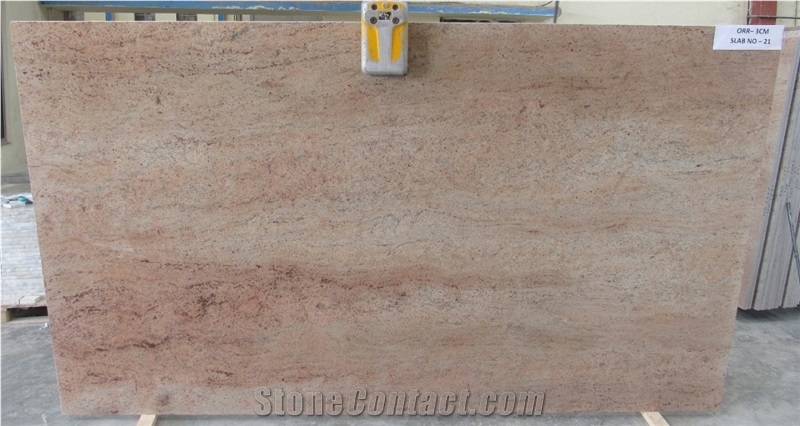 Ivory Brown Granite Slabs