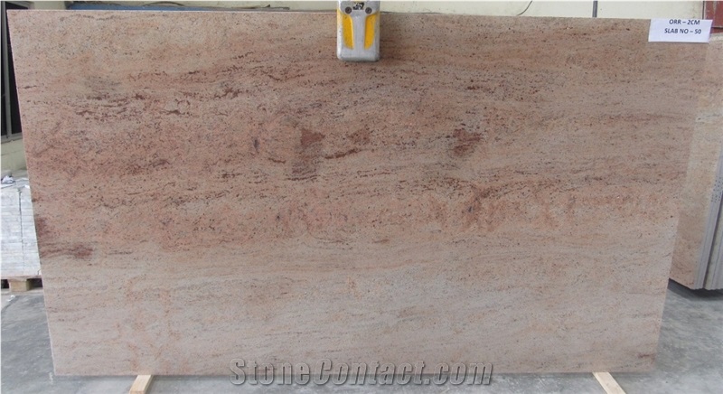 Ivory Brown Granite Slabs