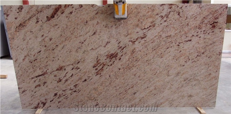Ivory Pink Granite Slabs
