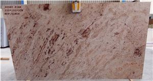 Ivory Pink Granite Slabs