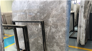 Dora Cloud Grey Marble Polished Slab/Tile/Cut to Size for Floor & Wall
