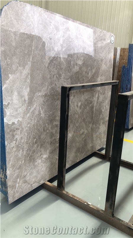 Dora Cloud Grey Marble Polished Slab/Tile/Cut to Size for Floor & Wall