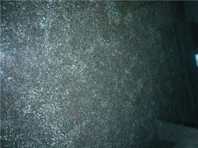 Khammam Black Polished Granite Slabs or Tiles