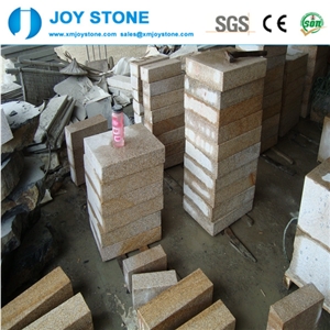 Bush Hammered G682 Rusty Yellow Garden Road Granite Kerbstone Pricing