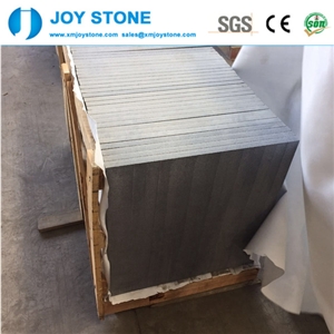 Chinese Flamed Charcoal Black Dark Grey G654 Granite Wall Tiles