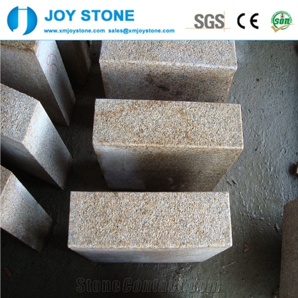 Chinese Rusty Yellow G682 Granite Kerbstone Types