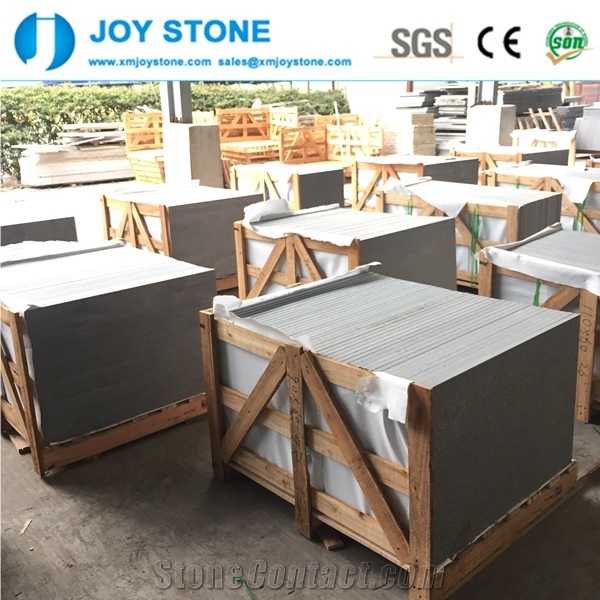 Good Flamed Dark Grey G654 Padang Dunkel Granite 2.5cm Floor Tiles