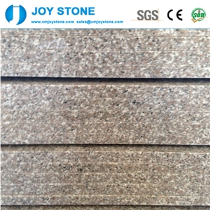 Polished G636 China Rosa Beta Light Pink Granite Stair Tread Step