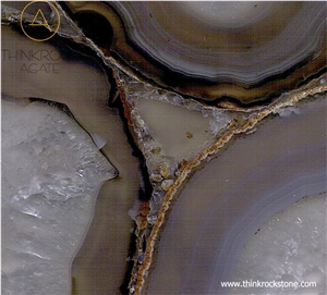 Agate Natural Gemstone Backlit Slabs