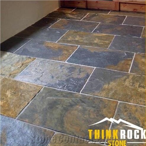 Artificial Rustic Slate Stacked Stone for Interior Wall Cladding