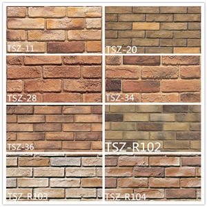 Brick Faux Stone Wall Panels