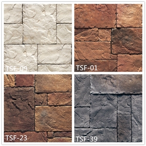 Castle Stone Veneer, Faux Rock for Exterior Wall Panels