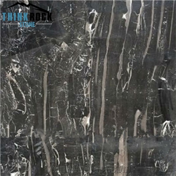China Black Silver Dragon Marble Composite Sandwich Panels