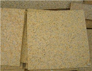 China Putian Rust Granite Slab Flooring Tile