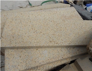 China Putian Rust Granite Slab Flooring Tile