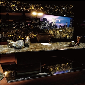 Labradorite Transparent Wall Panel Gemstone Slabs&Tiles
