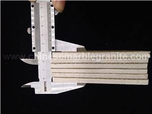 Polished Gold Veins Beige Marble Veneer Plastic Composite Panel