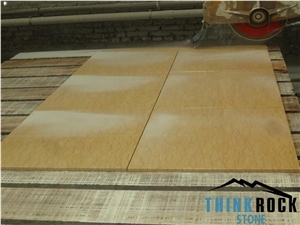 Polished Perlato Pure Yellow Marble Flooring and Wall Panels