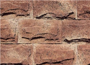 Red Mushroom Cultural Stone Mushroom Surface Wall Panel
