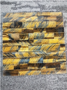 Yellow Tiger Eye Precious Slabs, Semi Precious Stone, Gemstone Tiles