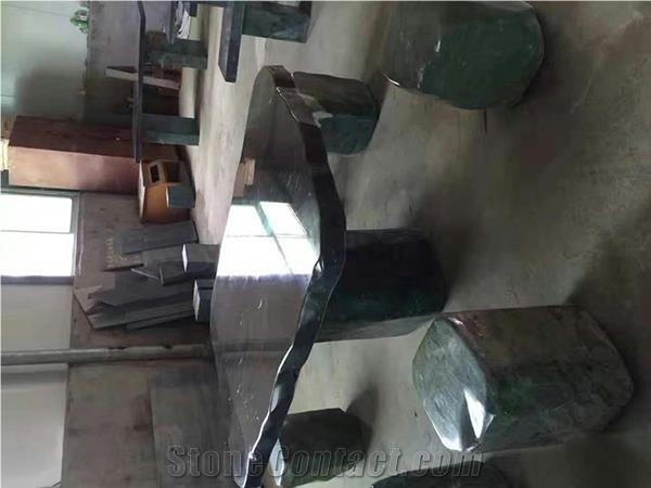 Yuli Green Marble Slabs & Tiles
