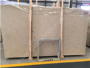 Jura Beige Limestone Slab Germany Tiles for Hotel Lobby