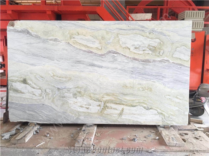 Magic Seaweed Green Marble Translucent Superb for Artifacts