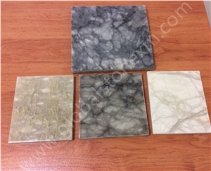 Translucent Transparent Iran Alabaster Beige/White/Grey Slabs Tiles
