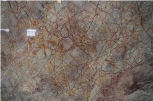 Violet Gold Marble Slabs for Kitchen and Vanity Countertops