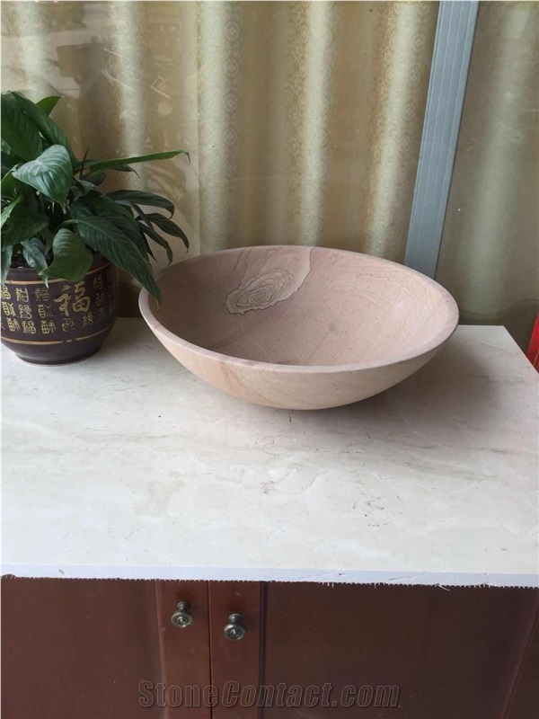 White Round Bowls,Cararra White Round Bowls,Stone Wash Basins