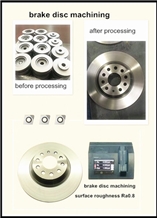Natural Stone Cbn Inserts for Brake Disc Machining