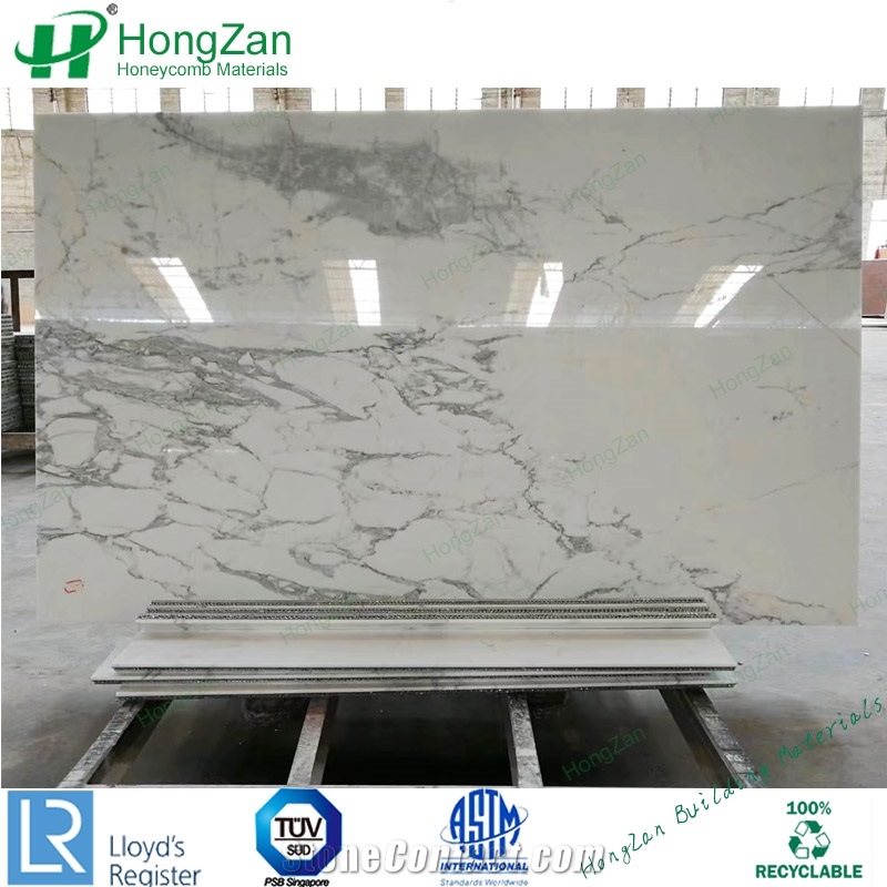 Artificial Stone Decorative Faux Marble Honeycomb Panel