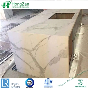 Bathroom Stone Honeycomb Wall Panels with Waterproof Bath Design