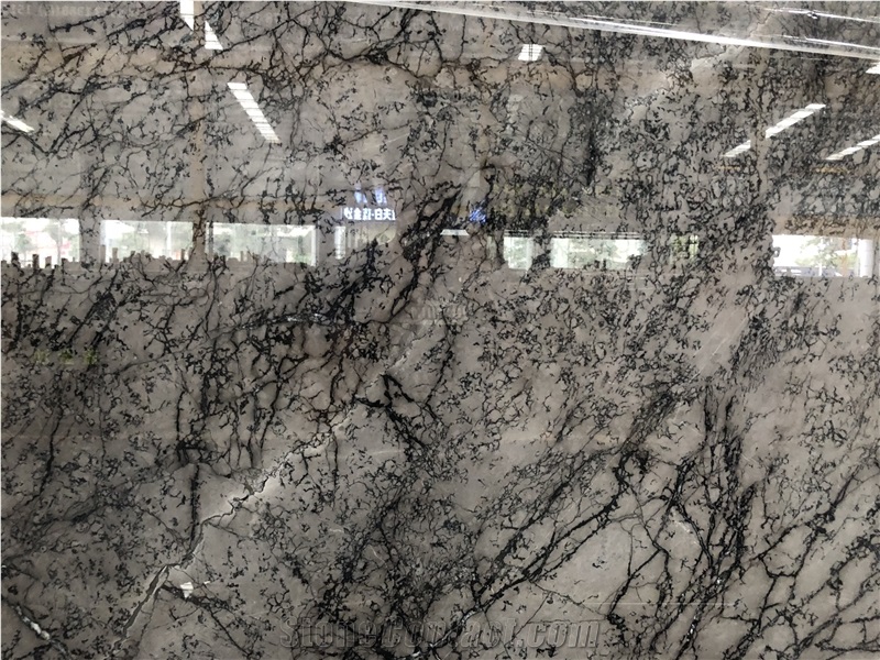 Abstractionist Grey Bodhi Gray Marble Slabs,Wall Floor Polished Tiles