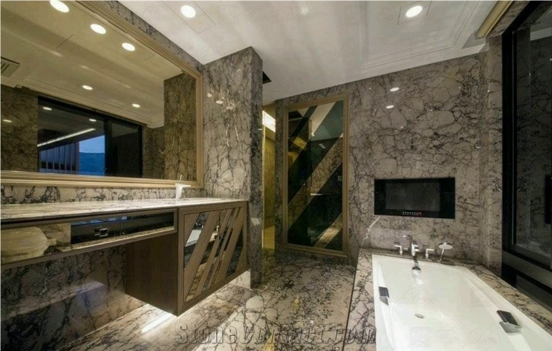 Abstractionist Grey Bodhi Gray Marble Slabs,Wall Floor Polished Tiles