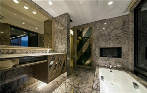 Abstractionist Grey Bodhi Gray Marble Slabs,Wall Floor Polished Tiles