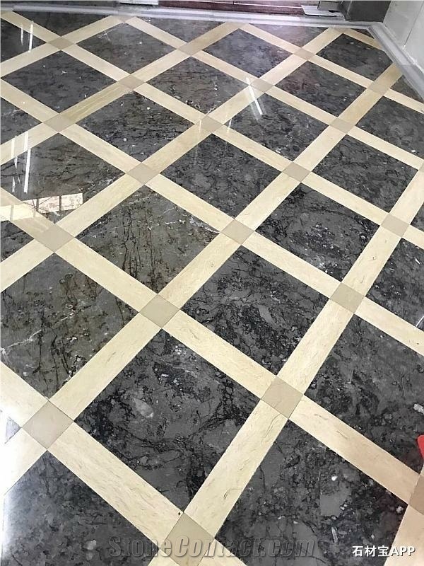 Abstractionist Grey Bodhi Gray Marble Slabs,Wall Floor Polished Tiles