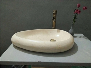 Beige Marble Oval Basins Round Sinks,Wash Bowls for Hotel,Restaurant Beige Marble Oval Basins Round Sinks,Wash Bowls for Hotel,Restaurant