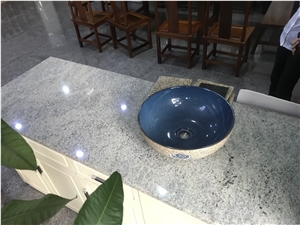 Bianco Kashmere White Granite Reception Table Work Design Tops